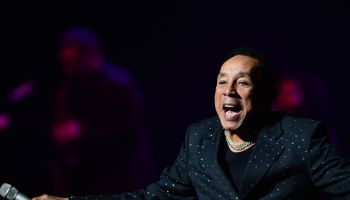 Smokey Robinson performs onstage at Au-Rene Theater