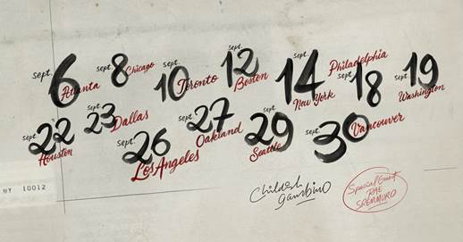 Childish Gambino Tour