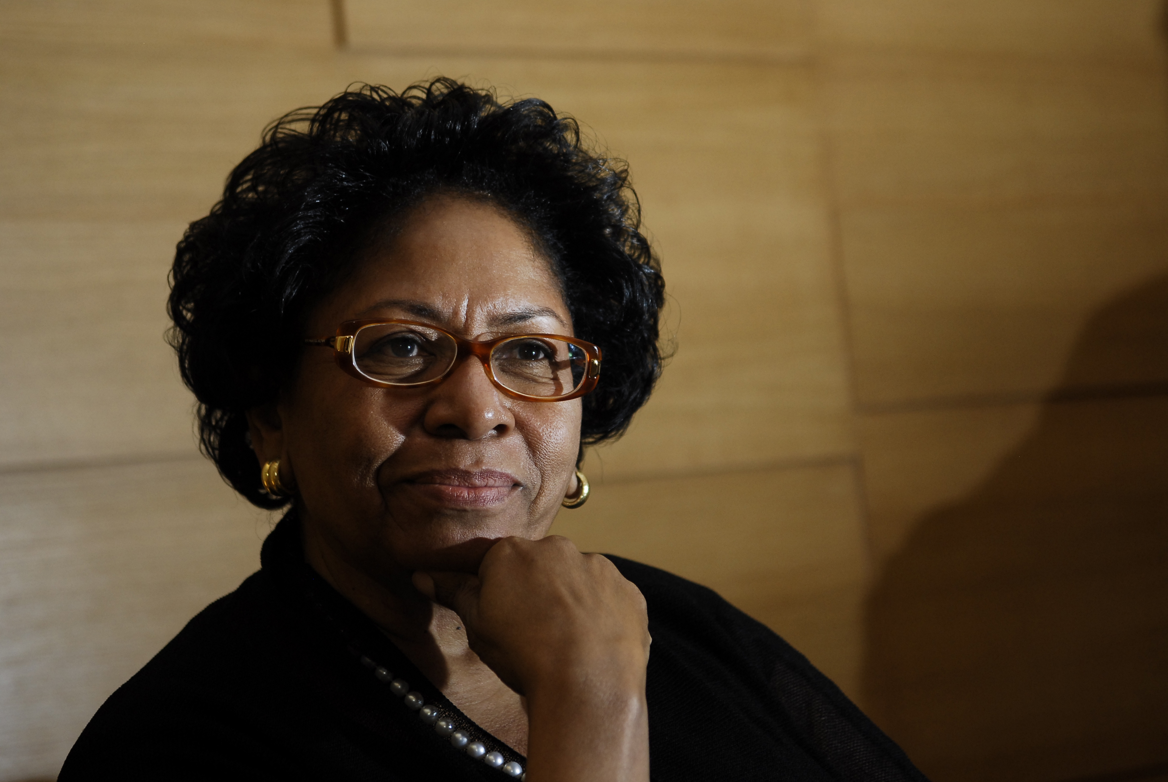 Profile shoot of Ruth J Simmons - President Of Brown University Of America