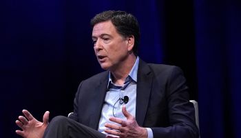 Former FBI Director James Comey Discusses New Book At George Washington University