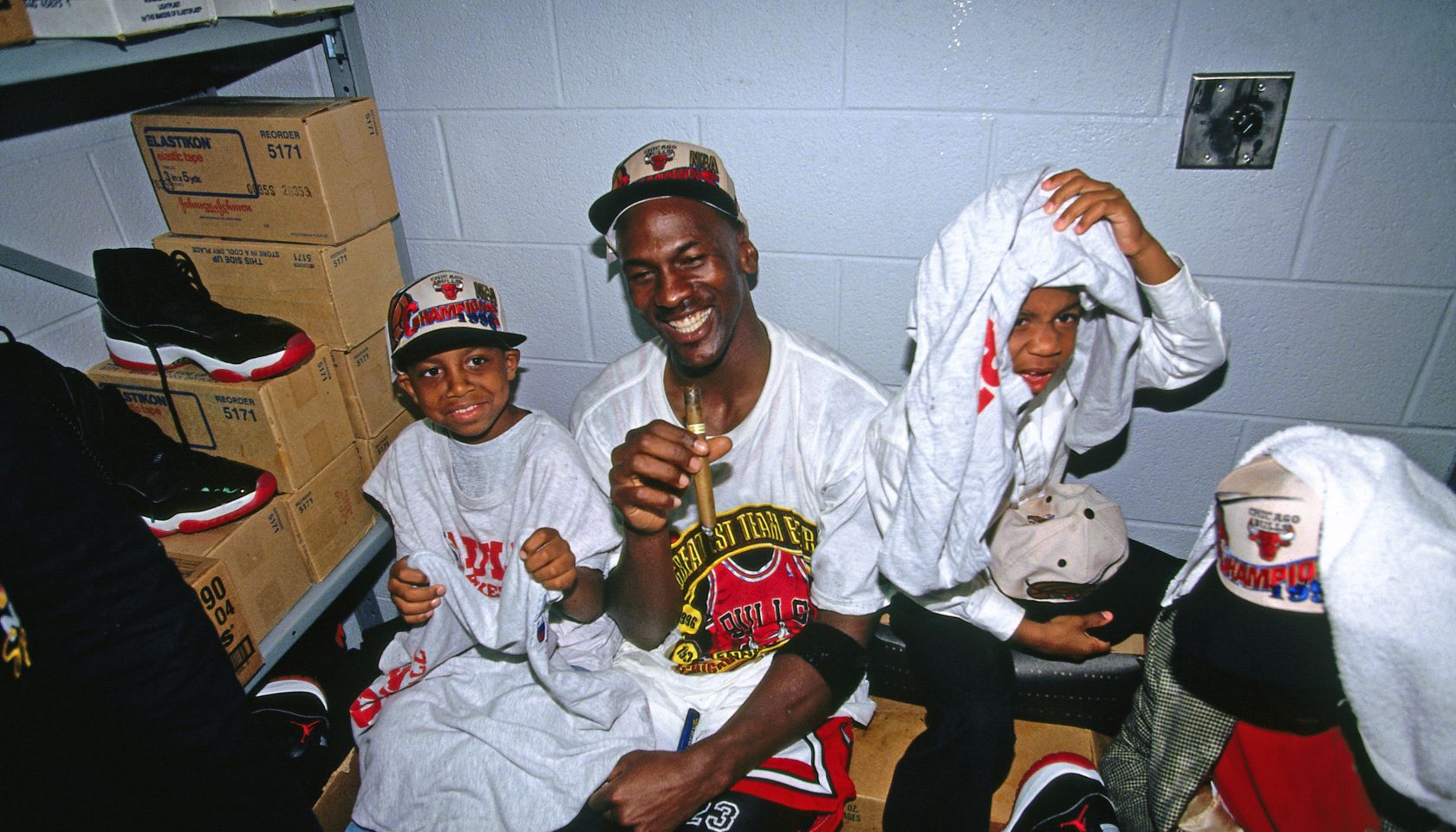 1996 NBA Finals - Game Six: Seattle Supersonics v Chicago Bulls