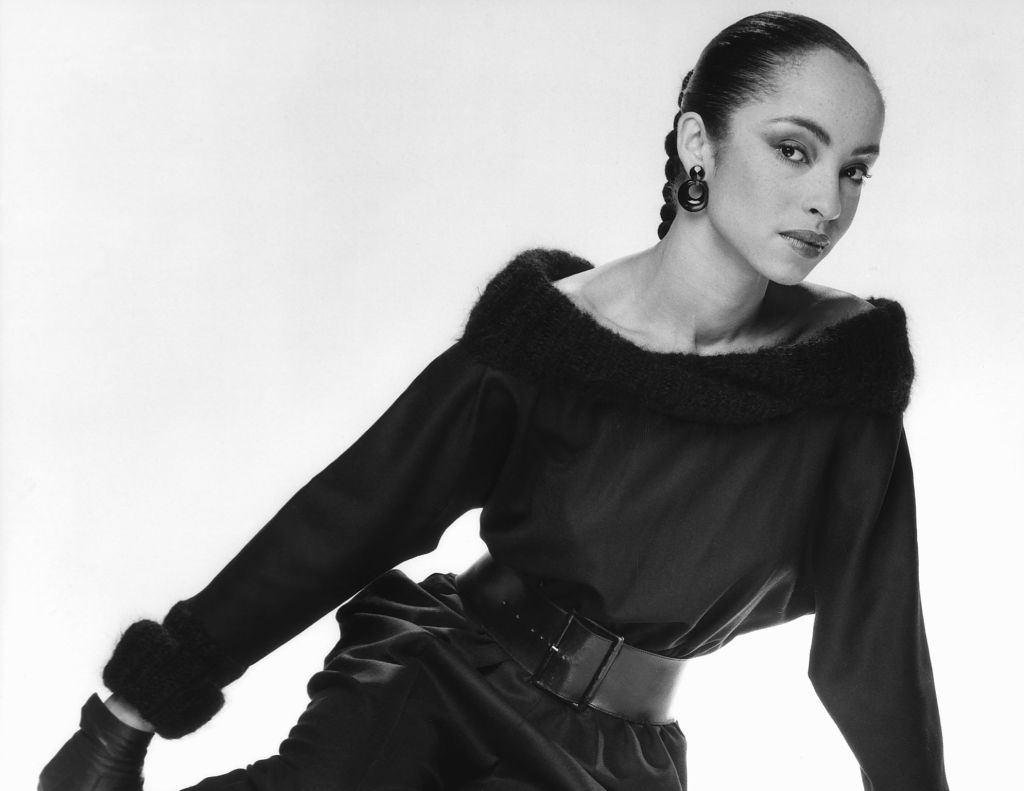 British singer songwriter Sade Adu, lead singer of the