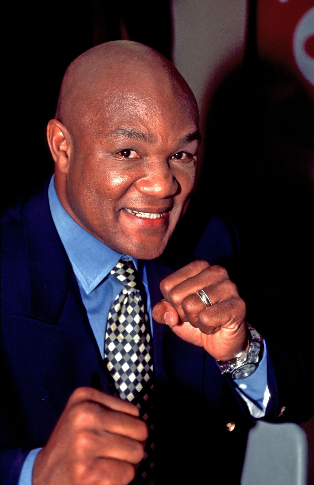 Boxer George Foreman launches his autobiography