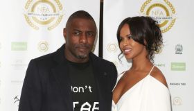 Idris Elba and Sabrina Dhowre attend the National Film...