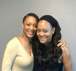 Robin Givens and Queen Indy Bee