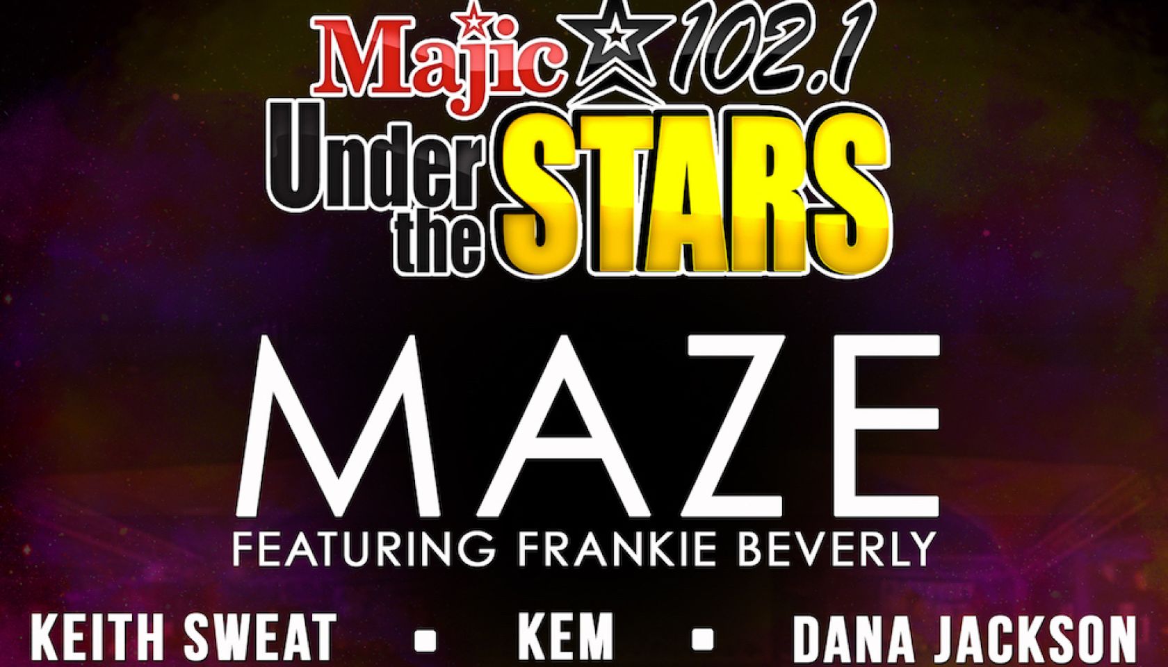 Majic Under The Stars 2019 Announce