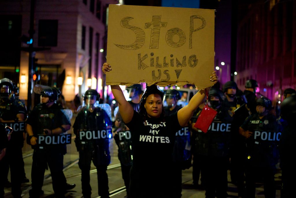 US-POLITICS-POLICE-JUSTICE-RACE-DEMONSTRATION-RACISM