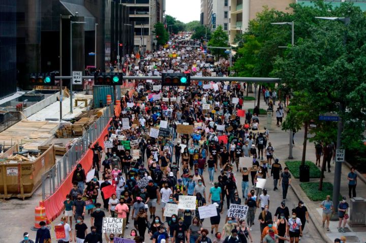 March Through Downtown Houston