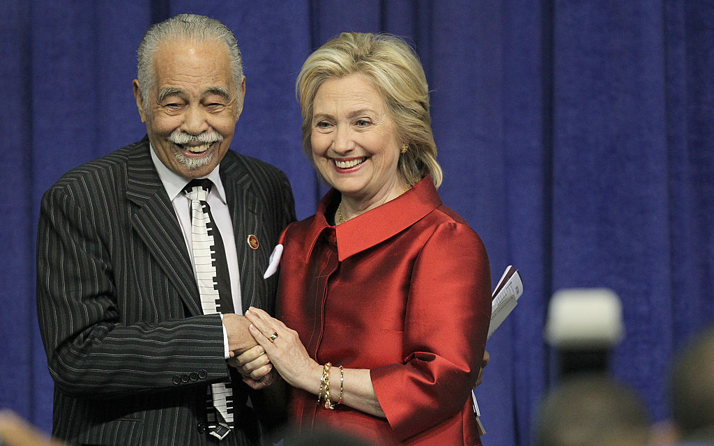 Hillary Clinton Attends The Barbara Jordan Inaugural Gold Medallion Leadership Award Ceremony