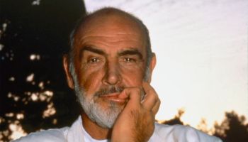 American actor Sean Connery.
