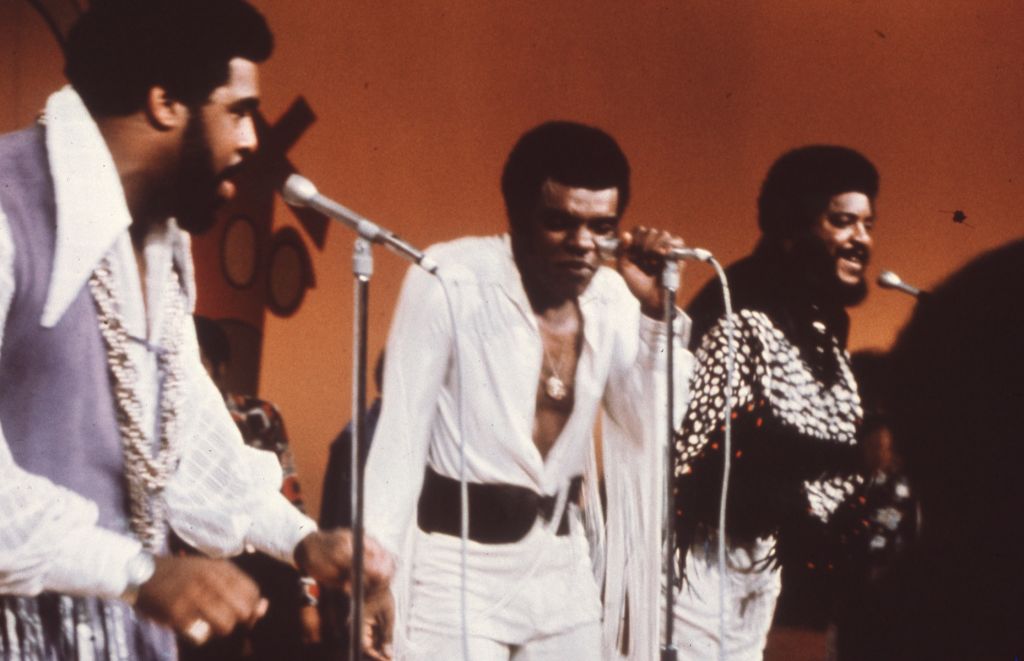 The Isley Brothers perform on Soul Train.