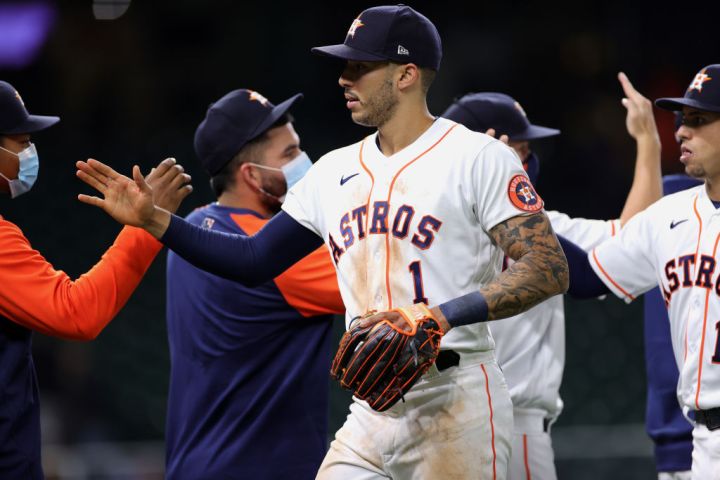 Astros Versus Rangers
