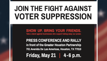 Fight Against Voter Suppression Rally