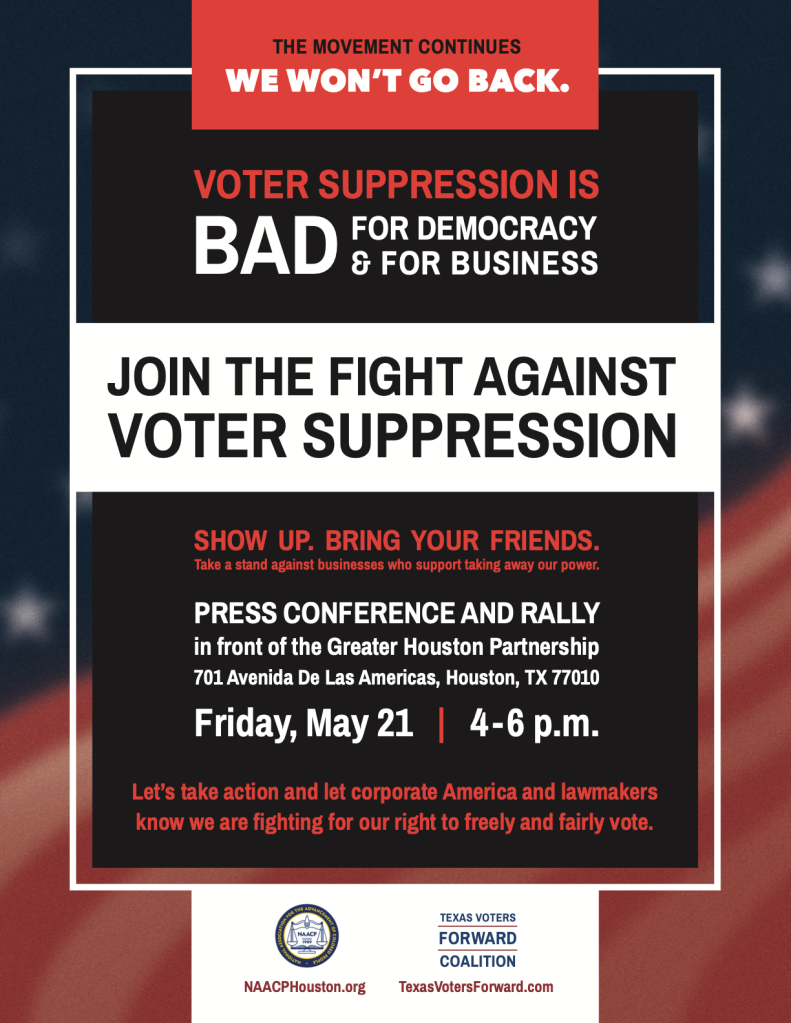Fight Against Voter Suppression Rally