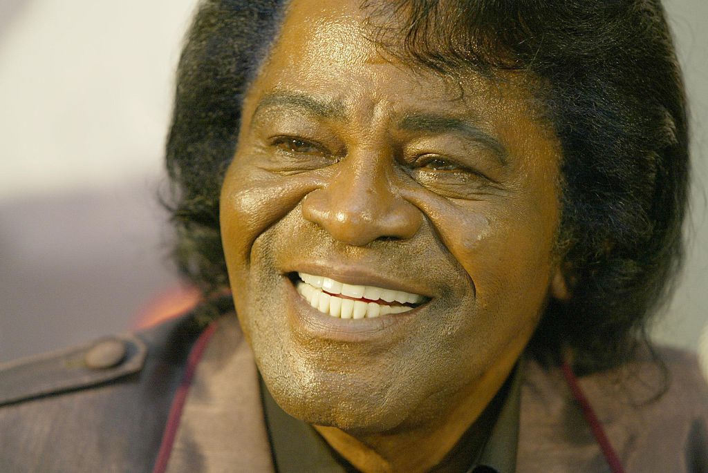 James Brown at todays national press conference at Tullamarine Airport prior to