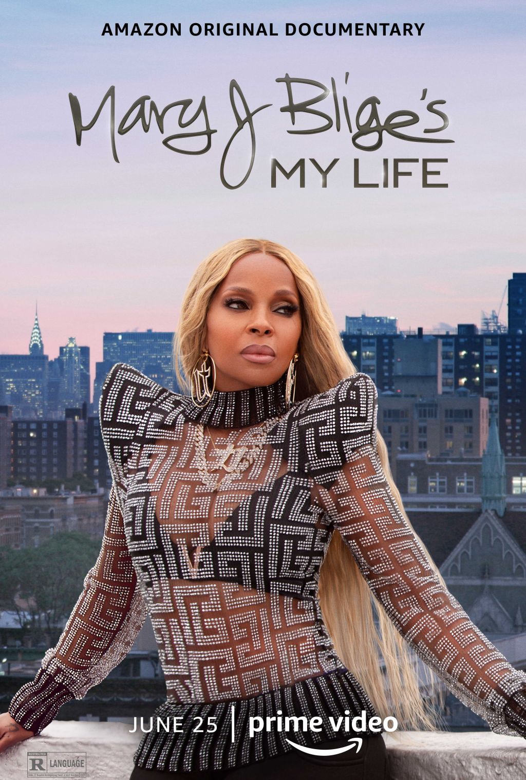 Mary J. Blige 'My Life' One Sheet