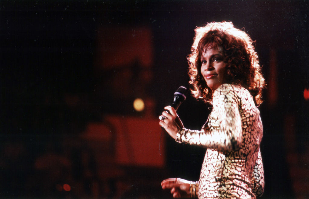 Whitney Houston Performs In Minnesota