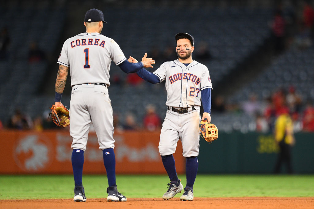 MLB: SEP 21 Astros at Angels