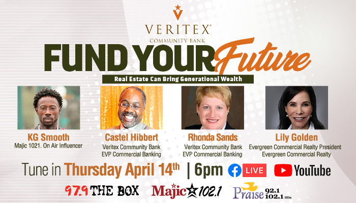 Veritex Fund Your Future April 14