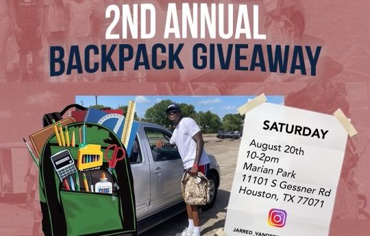 2nd Annual Backpack giveaway