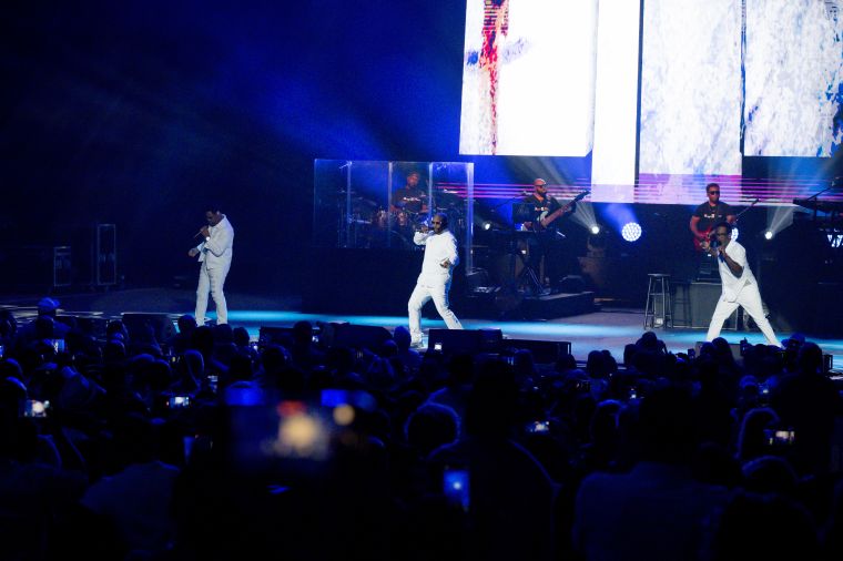 Wanyá Morris, Nathan Morris, Shawn Stockman of Boyz II Men