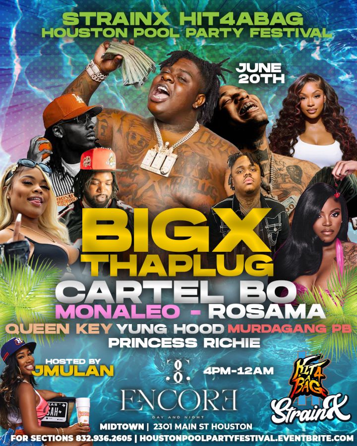 Houston Pool Party Festival | June 20