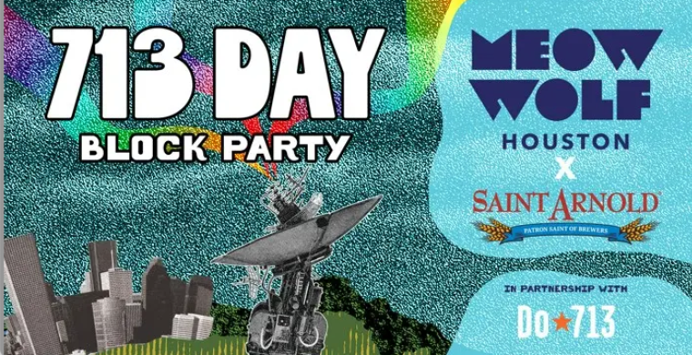 713 Day Block Part at Meow Wolf Houston