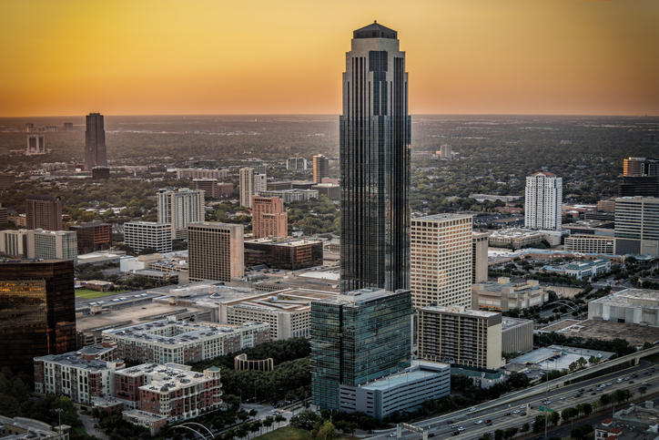 Houston's Galleria Cityscape