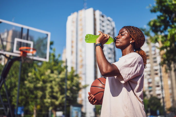 Drinking sport drink