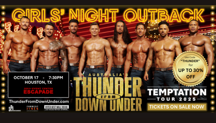 Thunder from Down Under (Houston) 10.17 UPDATE