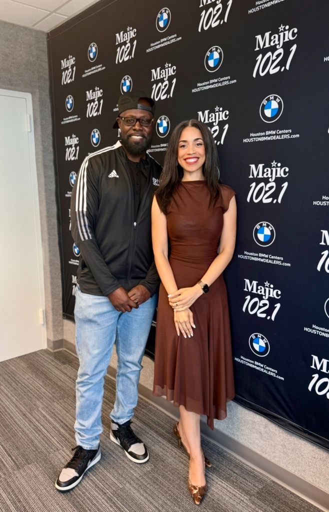Amanda Edwards & Madd Hatta at Majic 102.1