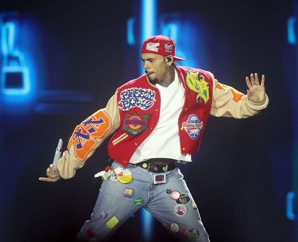 Chris Brown Performs At Chase Field