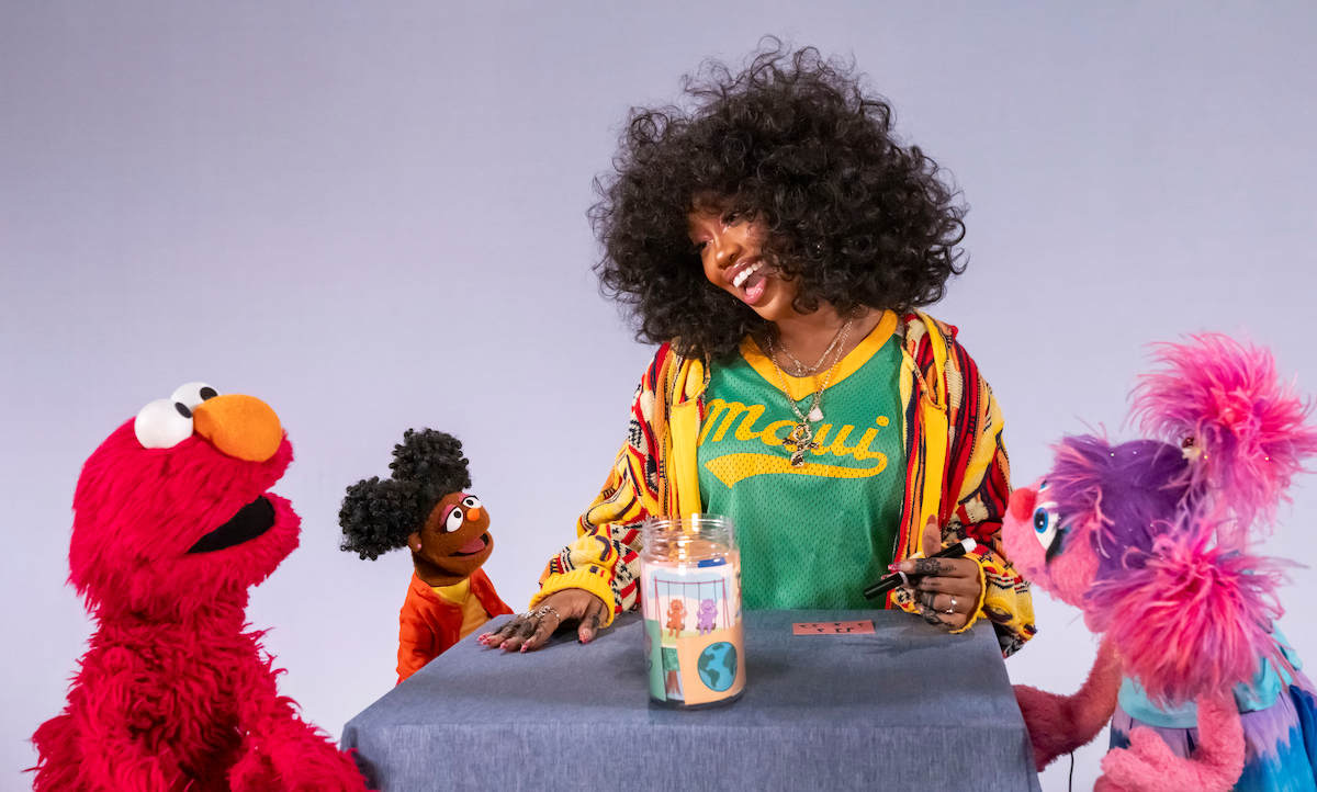 SZA x Sesame Street Assets