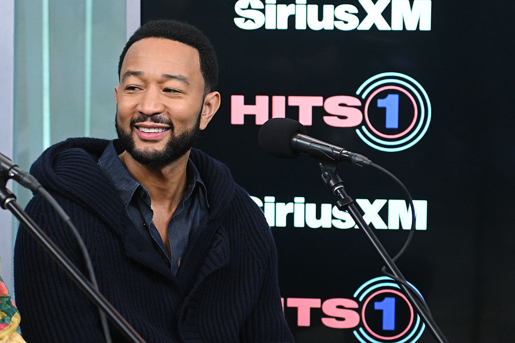 SiriusXM's Front Row Series With The Voice's Kelly Clarkson & John Legend
