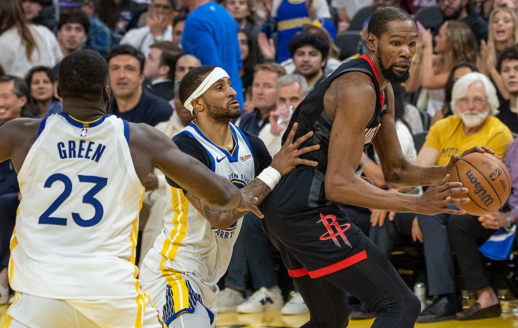U.S.-SAN FRANCISCO-BASKETBALL-NBA-ROCKETS VS WARRIORS