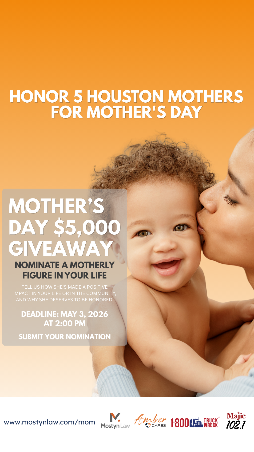 Mothers Day $5000 Giveaway