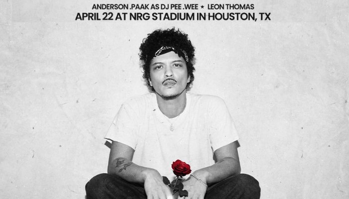 Bruno Mars Houston 2026