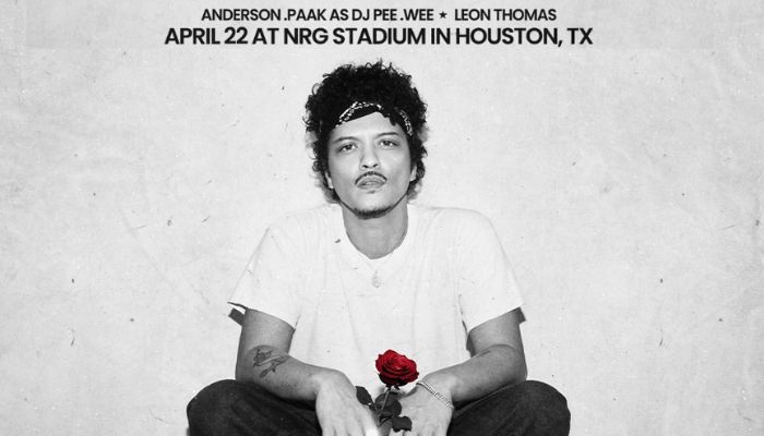 Bruno Mars Houston 2026