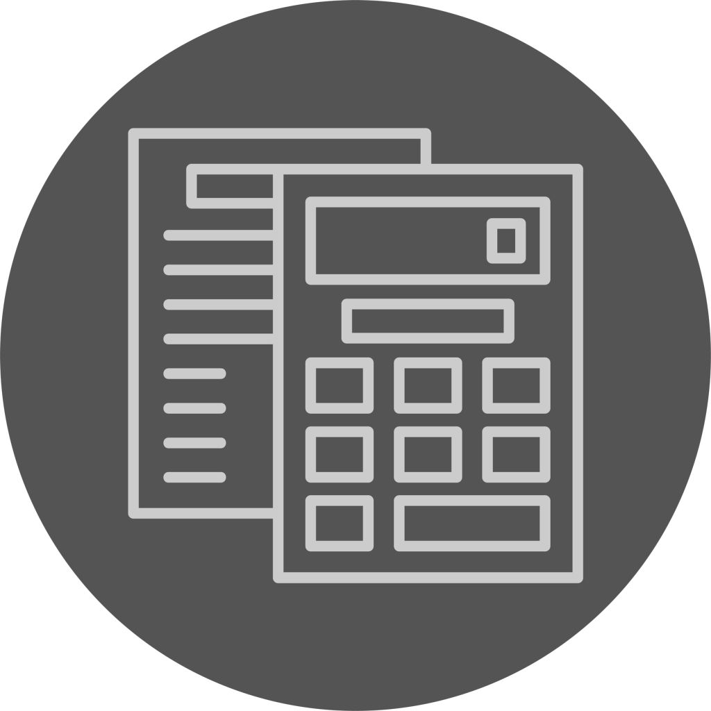 Retirement calculator Modern Vector Icon Design