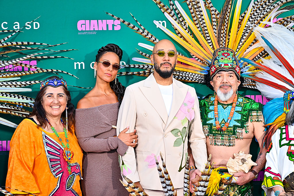 Opening Of The West Coast Showing Of Giants- Art From The Dean Collection Of Swizz Beatz And Alicia Keys