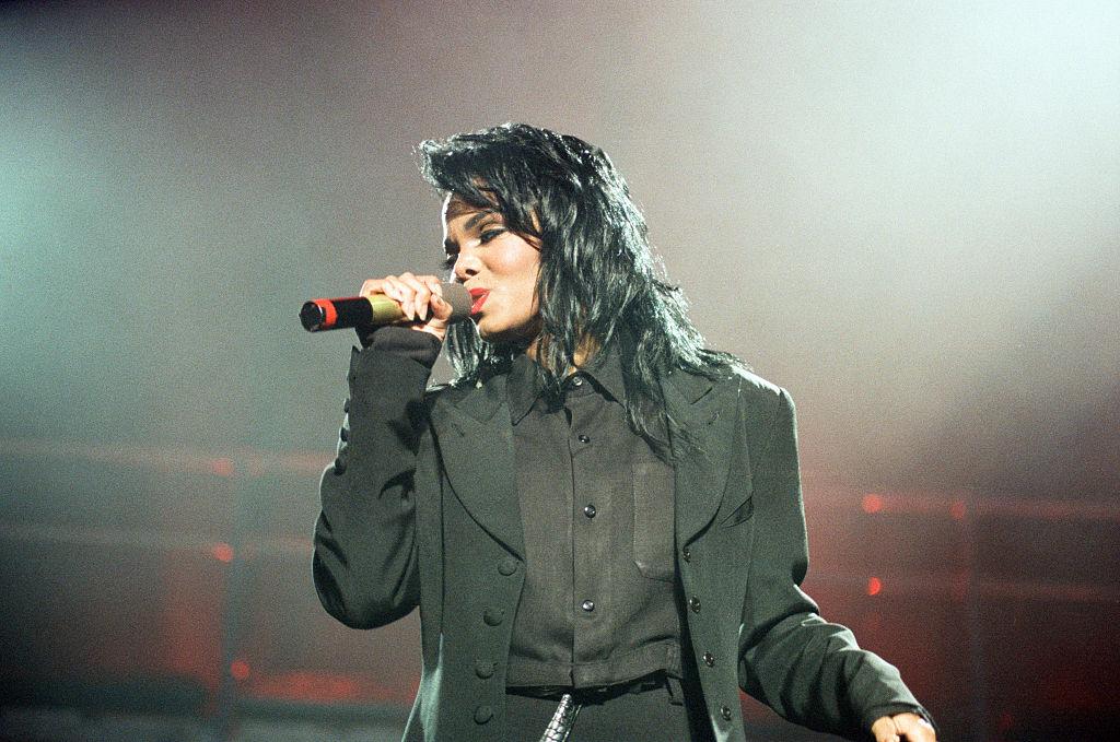 Janet Jackson Performing At Wembley Arena 1990