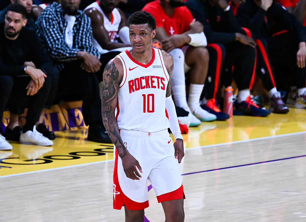 NBA Playoff: Los Angeles Lakers vs Houston Rockets in Los Angeles