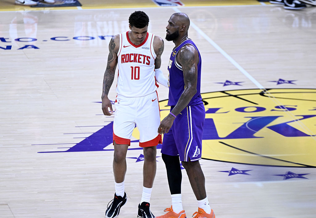 NBA Playoff: Los Angeles Lakers vs Houston Rockets in Los Angeles