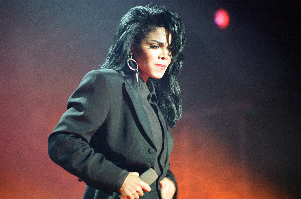 Janet Jackson Performing At Wembley Arena 1990