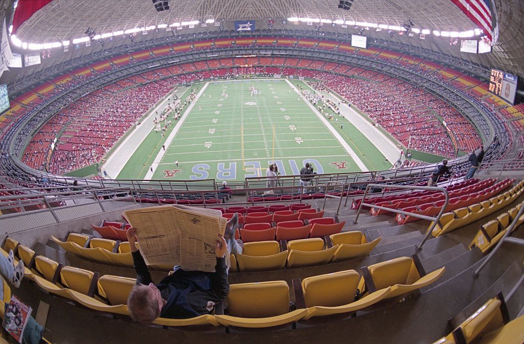 OILERS LAST GAME IN ASTRODOME